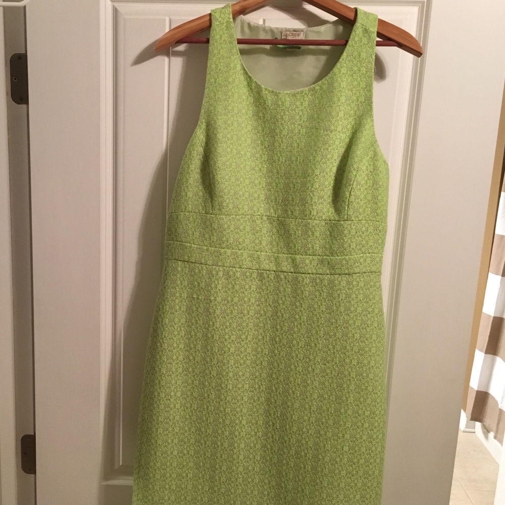Neon Green J-Crew Dress
